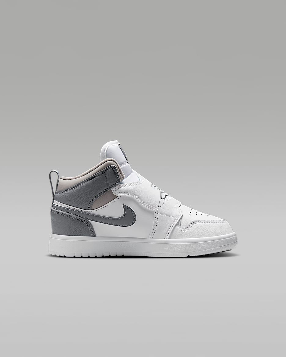 Nike Sky Jordan 1 Younger Kids Shoe Grey